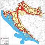 karta hrvatske udaljenost između gradova Udaljenosti među gradovima i planer putovanja | Udaljenosti.com karta hrvatske udaljenost između gradova