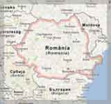 Udaljenosti i karta Rumunjske