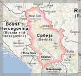 Udaljenosti i karta Srbije
