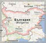 Udaljenosti i karta Bugarske